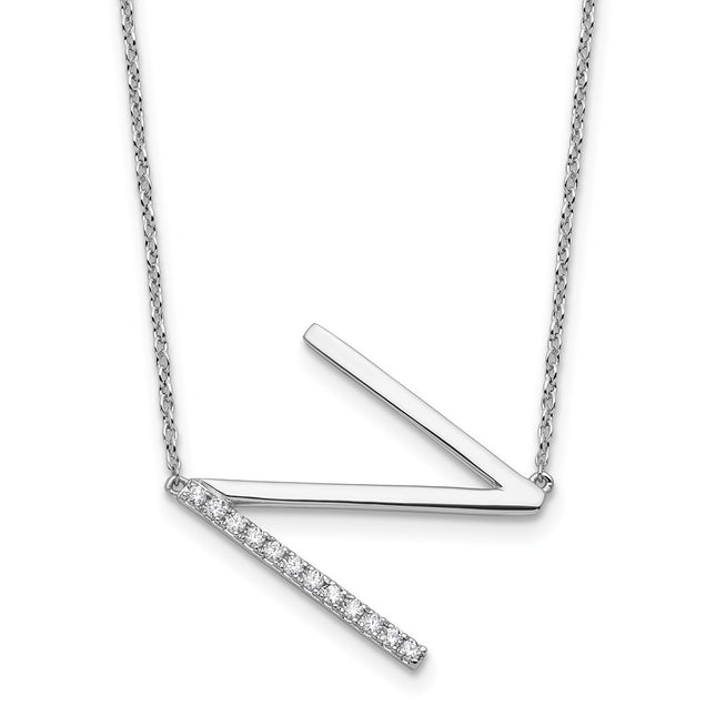 14k White Gold Jewelry Style PM9844N - Classique Jewelry Inc.
