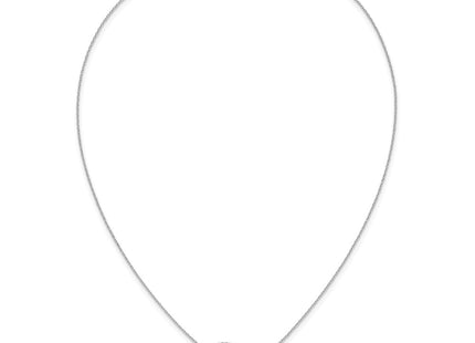 14k White Gold Jewelry Style PM9844O - Classique Jewelry Inc.