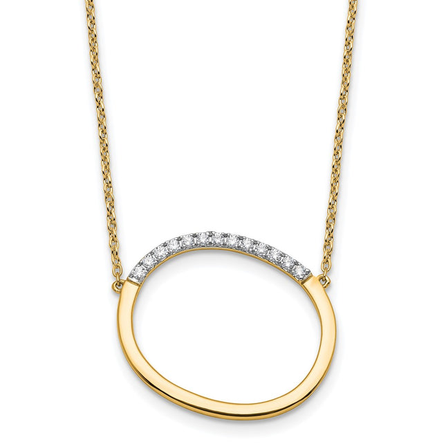 14k Yellow Gold Jewelry Style PM9844O - Classique Jewelry Inc.