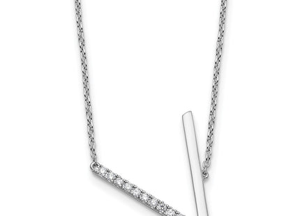 14k White Gold Jewelry Style PM9844V - Classique Jewelry Inc.