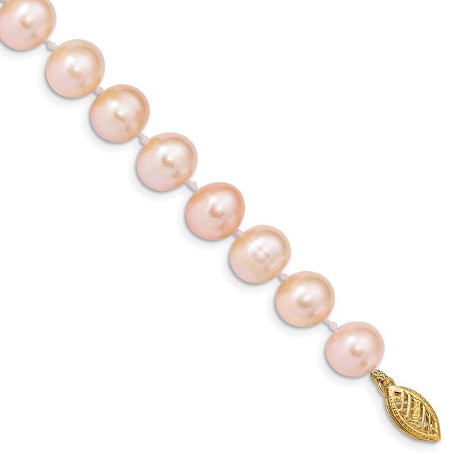 14k Yellow Gold Bracelets Style PPN080 - Classique Jewelry Inc.