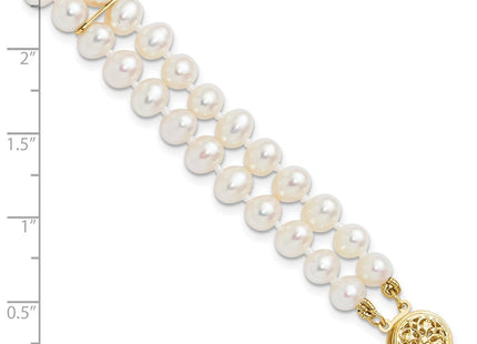 14k Yellow Gold Bracelets Style PR13 - Classique Jewelry Inc.