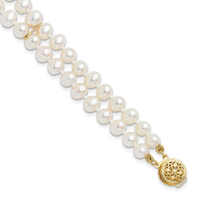 14k Yellow Gold Bracelets Style PR13 - Classique Jewelry Inc.