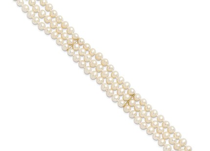 14k Yellow Gold Bracelets Style PR14 - Classique Jewelry Inc.