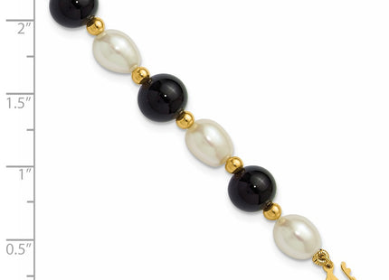 14k Yellow Gold Bracelets Style PR34 - Classique Jewelry Inc.