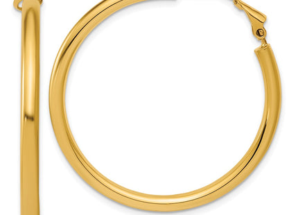 14k Yellow Gold Earrings Style PRE1017 - Classique Jewelry Inc.