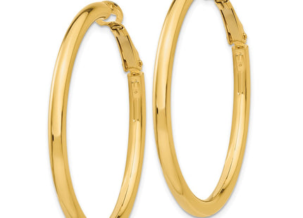 14k Yellow Gold Earrings Style PRE224 - Classique Jewelry Inc.