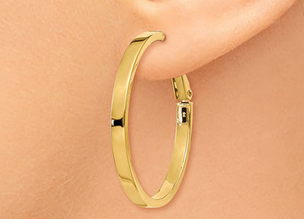14k Yellow Gold Earrings Style PRE230 - Classique Jewelry Inc.