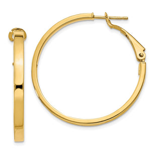 14k Yellow Gold Earrings Style PRE230 - Classique Jewelry Inc.