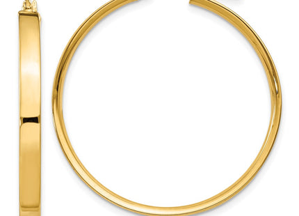 14k Yellow Gold Earrings Style PRE555 - Classique Jewelry Inc.