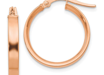 14k Rose Gold Earrings Style PRE558 - Classique Jewelry Inc.