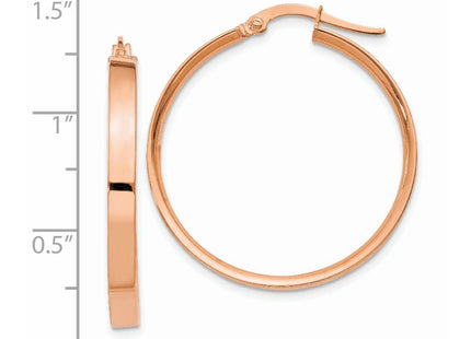 14k Rose Gold Earrings Style PRE560 - Classique Jewelry Inc.