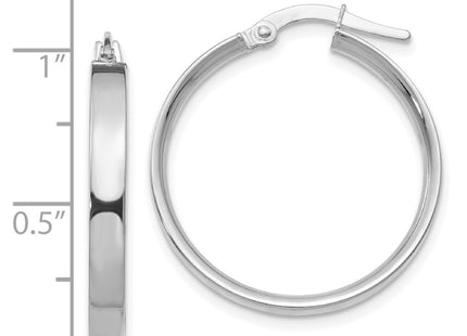 14k White Gold Earrings Style PRE571 - Classique Jewelry Inc.