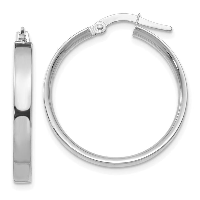 14k White Gold Earrings Style PRE571 - Classique Jewelry Inc.