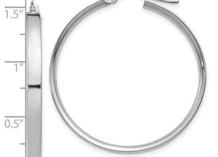 14k White Gold Earrings Style PRE573 - Classique Jewelry Inc.