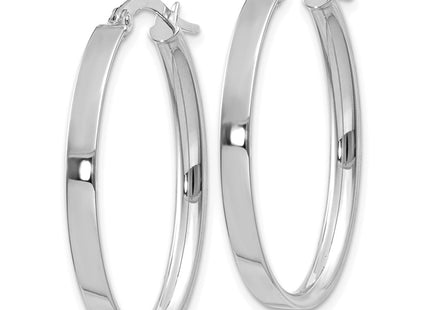 14k White Gold Earrings Style PRE575 - Classique Jewelry Inc.