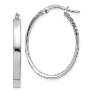 14k White Gold Earrings Style PRE575 - Classique Jewelry Inc.