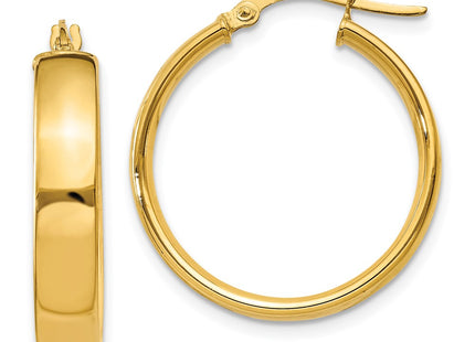 14k Yellow Gold Earrings Style PRE680 - Classique Jewelry Inc.