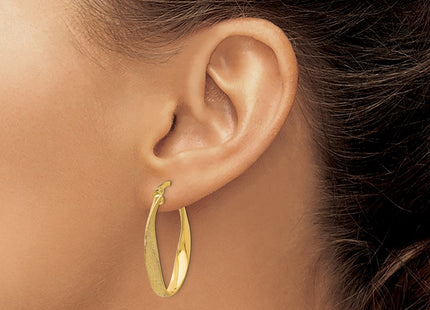 14k Yellow Gold Earrings Style PRE699 - Classique Jewelry Inc.