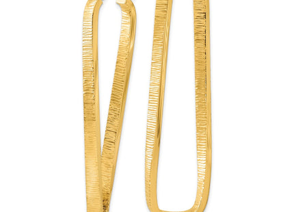 14k Yellow Gold Earrings Style PRE711 - Classique Jewelry Inc.