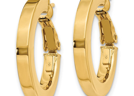 14k Yellow Gold Earrings Style PRE740 - Classique Jewelry Inc.