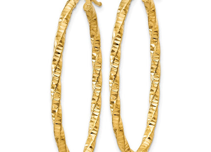 14k Yellow Gold Earrings Style PRE786 - Classique Jewelry Inc.