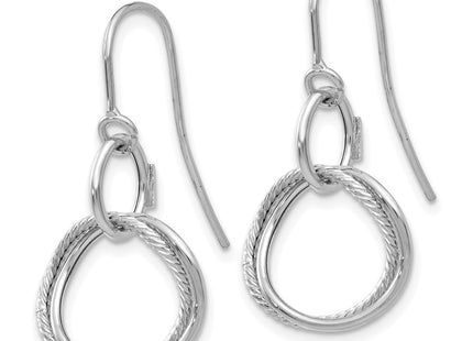 14k White Gold Earrings Style PRE877 - Classique Jewelry Inc.