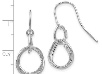 14k White Gold Earrings Style PRE877 - Classique Jewelry Inc.