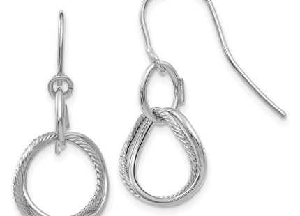 14k White Gold Earrings Style PRE877 - Classique Jewelry Inc.