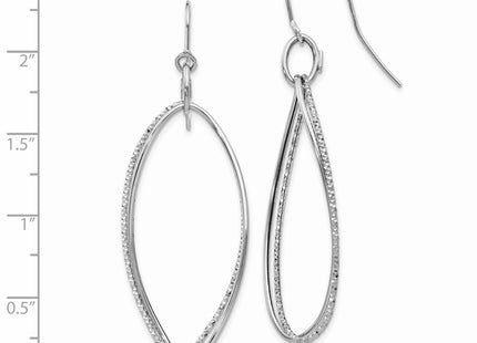 14k White Gold Earrings Style PRE913 - Classique Jewelry Inc.