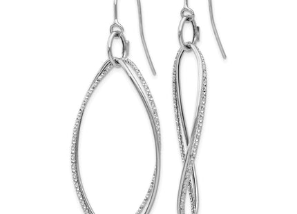14k White Gold Earrings Style PRE913 - Classique Jewelry Inc.