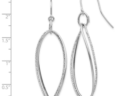 14k White Gold Earrings Style PRE913 - Classique Jewelry Inc.