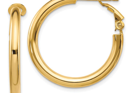 14k Yellow Gold Earrings Style PRE923 - Classique Jewelry Inc.