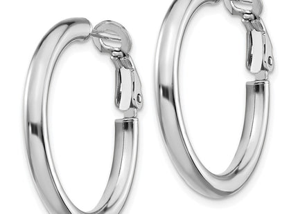 14k White Gold Earrings Style PRE923W - Classique Jewelry Inc.