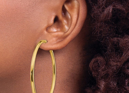 14k Yellow Gold Earrings Style PRE925 - Classique Jewelry Inc.