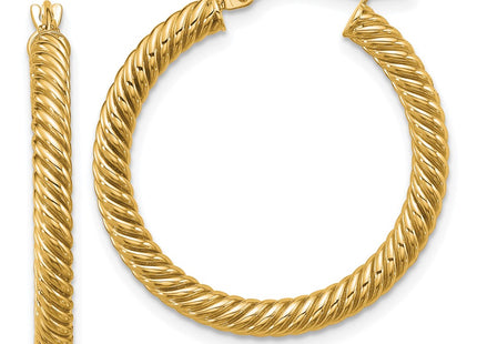 14k Yellow Gold Earrings Style PRE943 - Classique Jewelry Inc.
