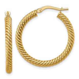 14k Yellow Gold Earrings Style PRE943 - Classique Jewelry Inc.