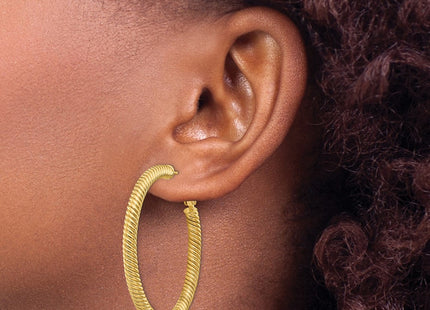 14k Yellow Gold Earrings Style PRE951 - Classique Jewelry Inc.