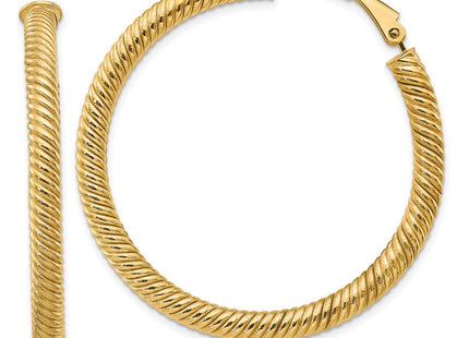 14k Yellow Gold Earrings Style PRE951 - Classique Jewelry Inc.