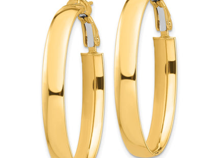 14k Yellow Gold Earrings Style PRE958 - Classique Jewelry Inc.