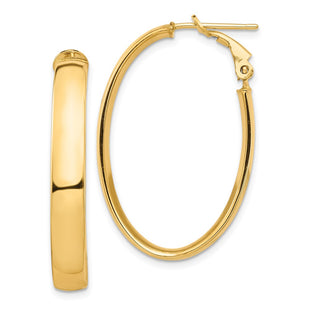 14k Yellow Gold Earrings Style PRE958 - Classique Jewelry Inc.