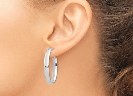 14k White Gold Earrings Style PRE958W - Classique Jewelry Inc.