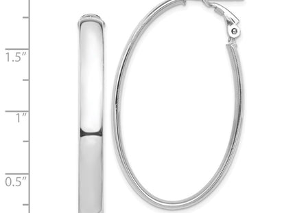 14k White Gold Earrings Style PRE960W - Classique Jewelry Inc.