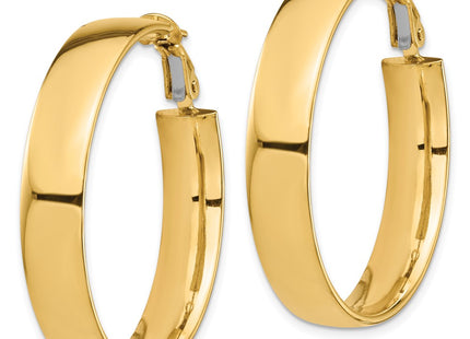 14k Yellow Gold Earrings Style PRE963 - Classique Jewelry Inc.