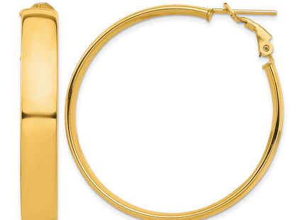 14K gold hoop earrings
