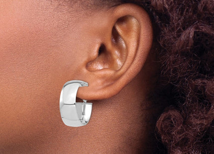 14k White Gold Earrings Style PRE969W - Classique Jewelry Inc.