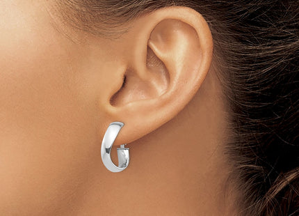 14k White Gold Earrings Style PRE982W - Classique Jewelry Inc.