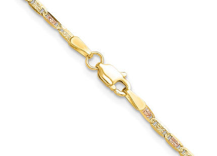 14k Tri-Color Chains Style PVL050 - Classique Jewelry Inc.