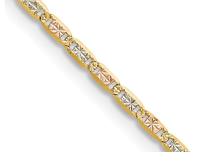 14k Tri-Color Chains Style PVL050 - Classique Jewelry Inc.
