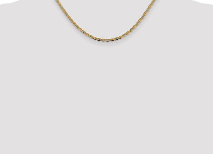14k Tri-Color Chains Style PVL060 - Classique Jewelry Inc.